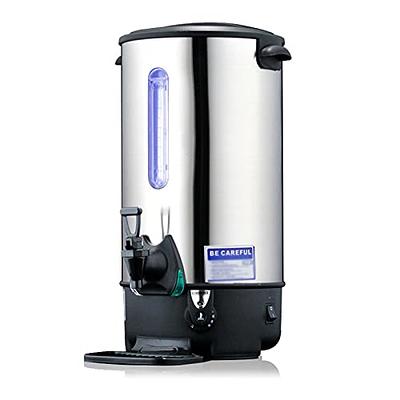 110V Commercial/Office Hot Water Milk Dispenser 8.8L Stainless