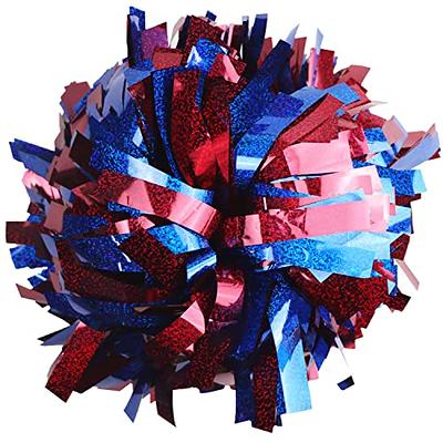 60 Pcs Cheerleading Pom Poms Cheer Pom Poms Fun Pom Poms Metallic