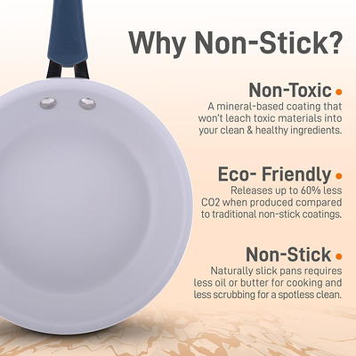 NutriChef Ceramic Non Stick 8'' Omelette Pan