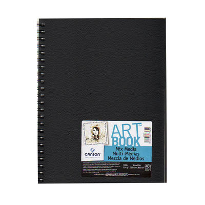 Canson Art Book All-Media Watercolor Sketchbook, 9 x 12, 40