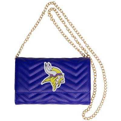 Minnesota Vikings NFL Team Stripe Clear Crossbody Bag (PREORDER - SHIP