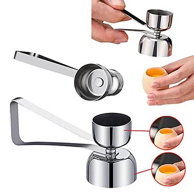 Egg Topper Cutter, Stainless Steel Egg Shell Scissors Opener