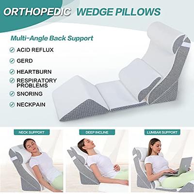 Ganaver 4 Pcs Orthopedic Bed Wedge Pillow Set – Post Surgery