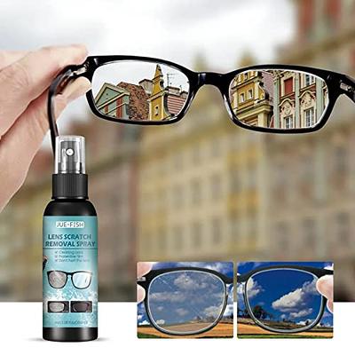  Eyeglass Lens Scratch Removal Spray, 2023 New Eyeglass  Windshield Glass Repair Liquid, Eyeglass Glass Scratch Repair Solution,  Lens Scratch Remover, Eyeglass Cleaning Tools for Lenses Screens (1PC) :  Health & Household