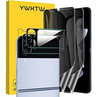 [2 Pack] Galaxy S21 Privacy Screen Protector Tempered Glass Support  Fingerprint Unlock, YWXTW Anti-Spy Black Screen Protector for Samsung  Galaxy