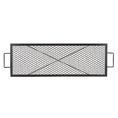 VEVOR VEVOR Folding Campfire Grill, Heavy Duty Steel Mesh Grate