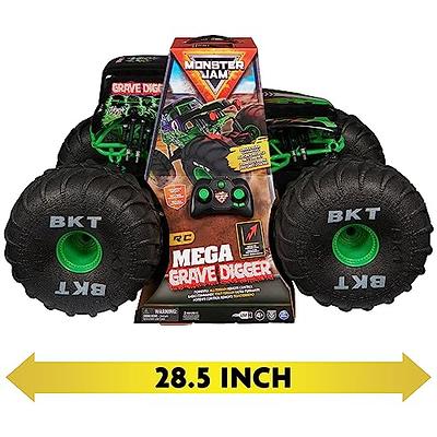  Monster Jam, Official Mega Megalodon All-Terrain Remote Control  Monster Truck for Boys and Girls, 1:6 Scale, Kids Toys for Ages 4-6+ :  Sports & Outdoors