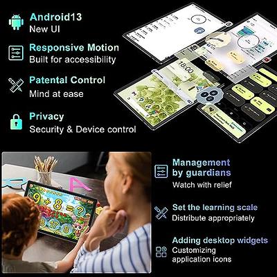 YESTEL Android 13 Tablet 11 Inch Display,16GB RAM+256GB ROM,Octa-Core  Processor,5+13MP Dual Camera,Quad Speakers,8600mAh,2000 * 1200 Pixels,GPS/  5G