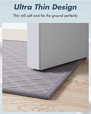 YIHOUSE Extra Thick Memory Foam Bath Mat, 16 X 24 Light Grey Ultra Soft  Bath Mats for Bathroom Non Slip Super Absorbent Bathroom Rugs Machine  Washable