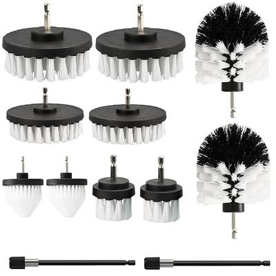 12 pcs/set Power Scrubber Brush Drill Brush Clean for Bathroom