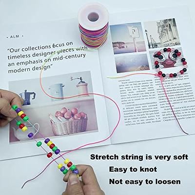 1mm Stretchy Bracelet String, Sturdy Elastic String Elastic Cord for Jewelry  Making, Necklaces, Beading and Crafts - Yahoo Shopping