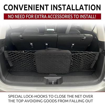 Femuar Large Capacity Trunk Organizer, Waterproof Car Accessory, Non-Slip,  Foldable, Suitable for All Vehicles, Black