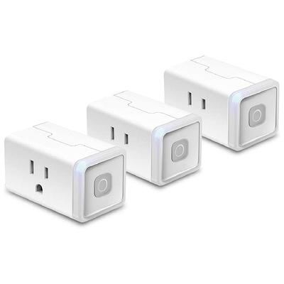 Outdoor Smart Plug,Outdoor WiFi Plug with 2 Individually Sockets,IP64  Weather Resistance, Smart Home Outlet Timer Compatible with Alexa, Google  Home