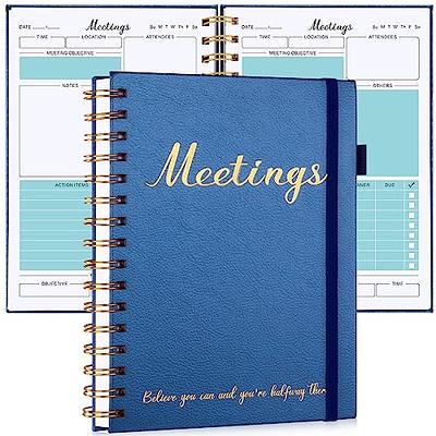  Meeting Notebook for Work with Action Items, Meeting