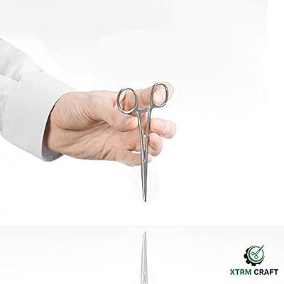 XTRM CRAFT Pean Hemostat Straight 6.25 Multipurpose Locking Tweezer Clamps  Serrated, Stainless Steel, Hemostats for Nurses, Fishing Forceps, Crafts  and Hobby - Yahoo Shopping