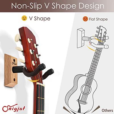  GLEAM Guitar Stand - Adjustable for Electric, Acoustic Guitars  and Bass, Guitar Accessories : Musical Instruments