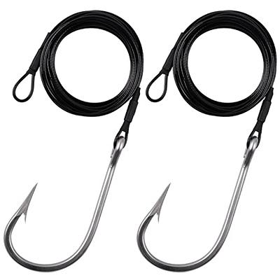 Surf Shark Fishing Rig 8/0 Black Circle Hook With Green Float