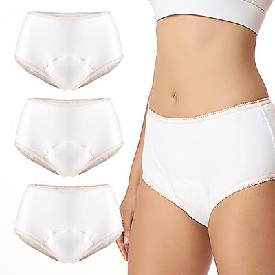 3 Pack EvaWear Teen's Women Period Panties Menstrual Heavy Flow Postpartum  Incontinence Underwear Leakproof - XL - Yahoo Shopping