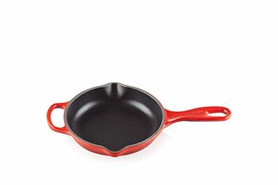 Le Creuset Enameled Cast Iron Signature Iron Handle Skillet, 11.75 (2-3/8  qt.), Flame