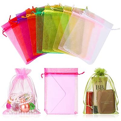  6 Pcs Drawstring Jewelry Bags Drawstring Jewelry Pouch