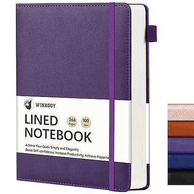  Lined Journal Notebook for Women Men, 3 Pack A5 Small