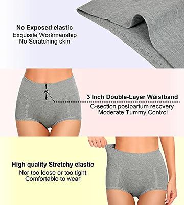 Domee Teen Girls Cotton Underwear Panties Briefs Pack of 8 Solid