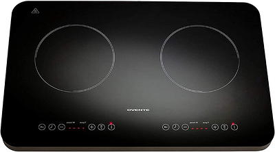 Double Hot Plate for Cooking, Moclever Electric Double Burner, 2000w Portable  Electric Stove w/Independent Dual Control & 5 Level Temperature Control,  Easy Clean Hot Plate Burners for Kitchen Camping - Yahoo Shopping