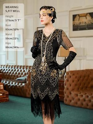 Great Gatsby 1920s Flapper 1920s Dress With Sequins And Fringed Gowns,  Complete With 20 Accessories Set Perfect For Parties And Evening Events  Style #220504 From Babala3, $20.5 | DHgate.Com