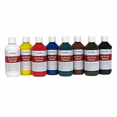 Color Splash 8-oz Metallic Acrylic Paint Assortment (Set of 4)