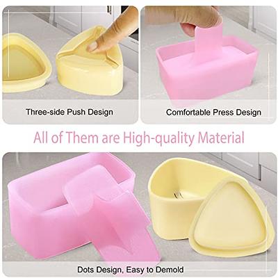 Onigiri Mold, 3 Pack Rice Mold Musubi Maker Kit, Maker Press, Classic  Triangle Rice Ball Maker Sushi Mold for Kid Lunch Bento and Home DIY -  Yahoo Shopping