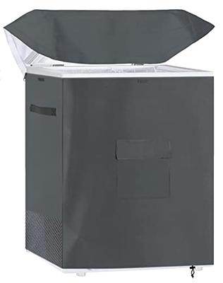 VEVOR Stainless Steel Ice Bin 19.9 in. x 16 in. x 13 in. Drop in Ice Chest with Hinged Cover 40.9 qt. for Outdoor Kitchen QRSJ20X16X13VBRM7V0