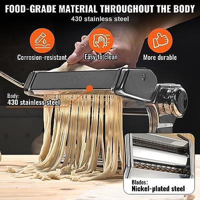 Household Manual Noodle Maker Stainless Steel Fresh Pasta Machine