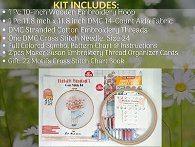 Embroidery Kit for Beginners - The Floss Blossom