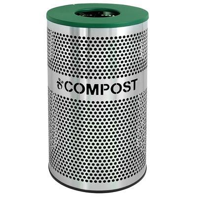 Ex-Cell Kaiser Streetscape Classic Outdoor Trash Receptacle - SC-2633, Trash  Cans & Recycling Containers