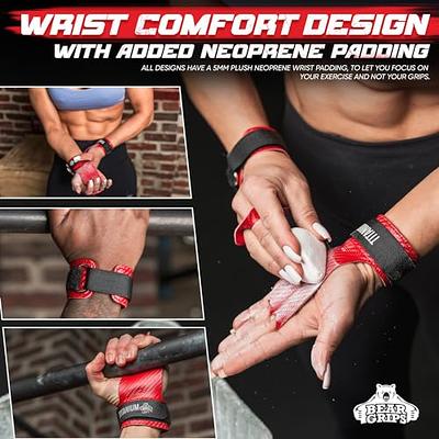 Bear Grips Wrist Wraps for Weightlifting - Home Gym Equipment Gym