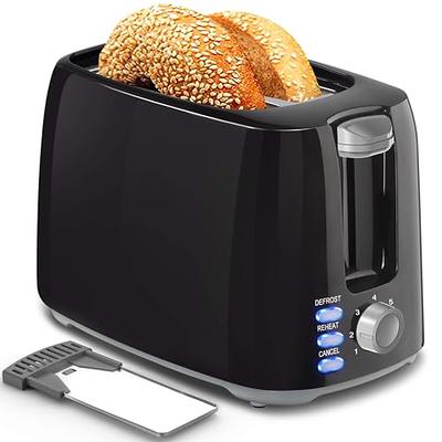 Toaster 2 Slice - Black Toaster Best Rated Prime Wide Slot 2 slice Toaster  Bagel Function, 7 Bread Shade Settings, Removable Crumb Tray Compact Toaster  Toasters the Best 2 Slice for Bagel Bread Waffle - Yahoo Shopping