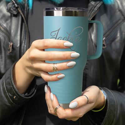 Personalized Stainless Steel Travel Mug Engraved Travel Tumbler Spill Proof  Travel Mug Custom Insulated Travel Mug Coffee Mug 