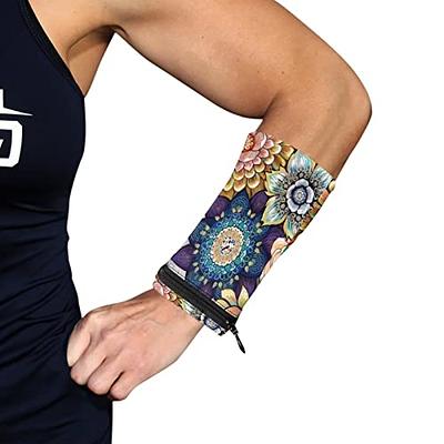 Pocket Wrist Wallet Wrist Cell Phone Holder, Ankle Wallet, Sweat Bands,  Armband, Hidden Pouch, Wristlet Wallet for Travel, Running Pouch for Your