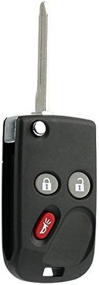 KeylessOption Keyless Entry Remote Control Car Flip Ignition Key