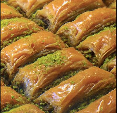 Sireli | Antep Assorted Pistachio Baklava - 2.2 lb (1kg)