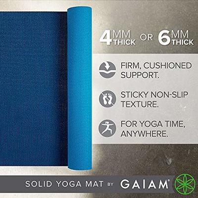 Classic Solid Color Yoga Mat (5mm)