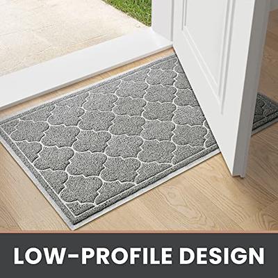 LuxStep Door Mat Large Indoor Outdoor Doormat, Non-Slip Low