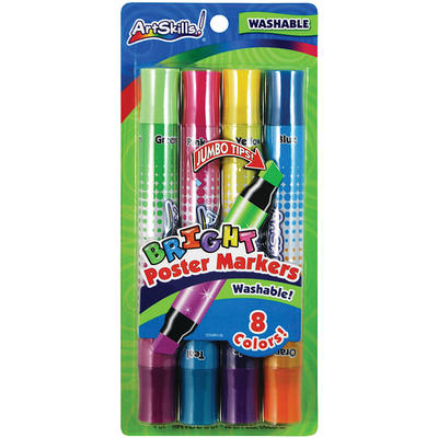 ArtSkills Double Sided Neon Markers Assorted Pack Of 4 - Office Depot