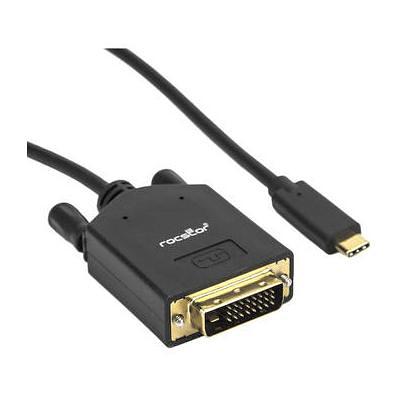 Rocstor USB Type-C to DisplayPort and HDMI Dual Adapter