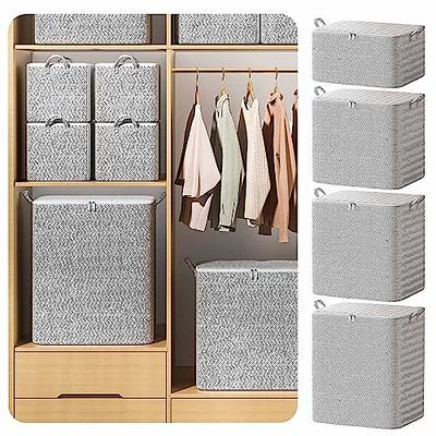 Large Storage Bags Clothes Storage Bins Foldable Closet Organizers  Organization Containers with Durable Handle & Zipper Lids Moving Boxes for  Clothing, Blanket, Comforters, Bed Sheets, Pillows Toys - Yahoo Shopping