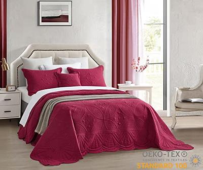 DaisyHuang Oversized Bedspread - Queen Size Bedding Cover - Modern