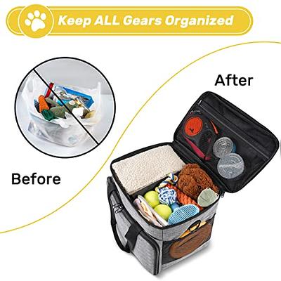 Awakelion Dog Food Travel Bag Kit, 5L Large Dog Food Storage