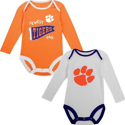 Newborn & Infant White/Orange Denver Broncos Dream Team Bodysuit Pants &  Hat Set