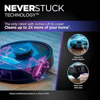 Shark Detect Pro Self-Empty Robot Vacuum with NeverStuck