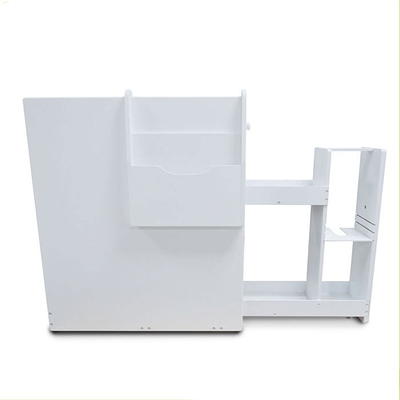 Toilet Paper Holder Stand, Storage Cabinet Beside Toilet for Small Space  Bathroom with Toilet Roll Holder, White B09VLD3F3P - The Home Depot